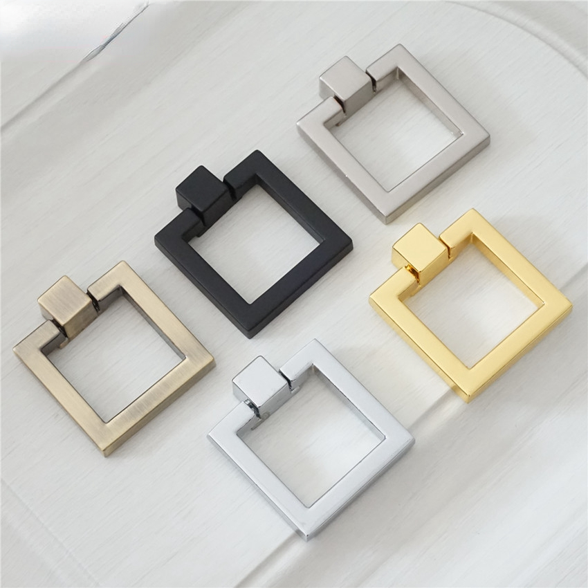 Furniture Hardware Drop Pulls - Ручка из цинкового сплава для шкафа,